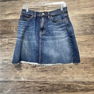 J Crew Blue Jean Denim Mini Skirt Casual Women’s 28